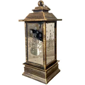 Новогодний светильник в виде фонаря (12х5х5 см), на батарейках MA-25-2, Рандом / Новогодний фонарик-ночник