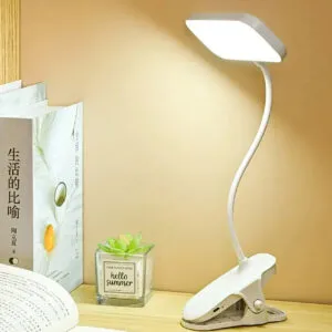 Настольная лампа с прищепкой 5Вт, 3 режима, USB, DIGAD / LED лампа / Аккумуляторная лампа на стол