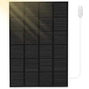 Портативная солнечная панель 3W, с USB, 172х120мм, HA-50 / Солнечная батарея для зарядки / Солнечная зарядка