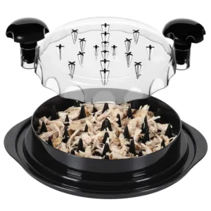 Ручной измельчитель для вареного мяса 25х8,5см / Механический измельчитель курицы /Прибор для измельчения мяса