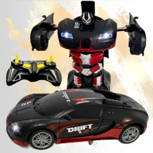 Машинка-трансформер с пультом Bugatti 922-1 / Машинка на пульте управления / Детская машинка-игрушка