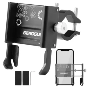 Держатель для телефона на велосипед BG-2953 / Велодержатель на раму / Велосипедное крепление для телефона