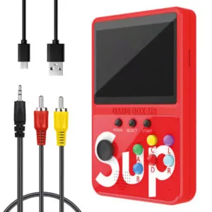 Игровая приставка на 900 игр, HD (3"), с USB, M9 / Портативная игровая консоль с подключением к телевизору