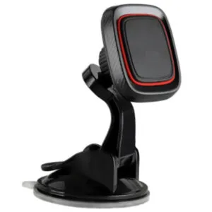 Магнитный держатель для телефона в машину на присоске / Автомобильная подставка для телефона / Автодержатель