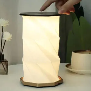 Настольный светильник ночник, от USB, Rotating Lamp / Светодиодный ночник складной / Аккумуляторный ночник