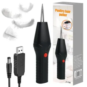 Электрическая машинка для выщипывания перьев, с USB / Электропинцет для удаления перьев у птицы