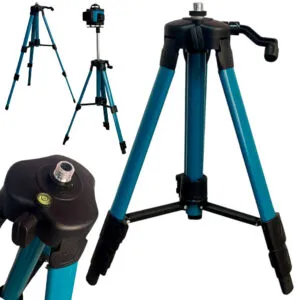Штатив для лазерного уровня 44-120см, резьба 5/8" / Тренога для уровня / Штатив для лазерного нивелира