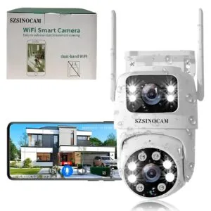 Беспроводная поворотная WiFi камера, SZSINOCAM TY-Q2 O-KAM Pro / Наружная камера видеонаблюдения