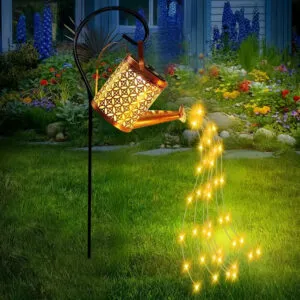 Садовый фонарь на солнечной батарее, 80 см, Fairy lamp / Светильник газонный / Уличный фонарь для сада