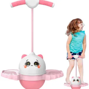 Джампер для детей (75×43×30см), до 90кг, Розовый / Детский джампинг / Джампер прыгун