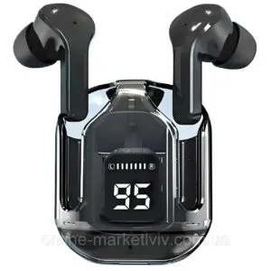 Беспроводные наушники Bluetooth, 300mAh, USB, TWS / Блютуз наушники / Вакуумные наушники