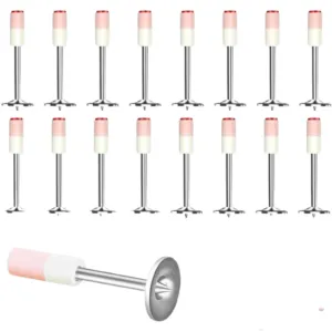 200 шт Монтажные гвозди пироксилиновые круглая шайба, 8х42мм / Гвозди для ручного гвоздозабивного пистолета