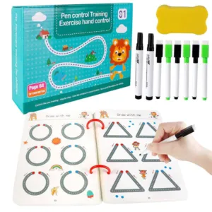 Набор раскрасок для развития моторики 60 задач, 30 листов, MA-331 / Образовательная книга / Развивающая книга