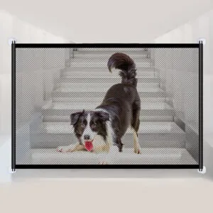 Раздвижная сеть-барьер для животных 110×78 см, МА-346 / Ограждения для животных