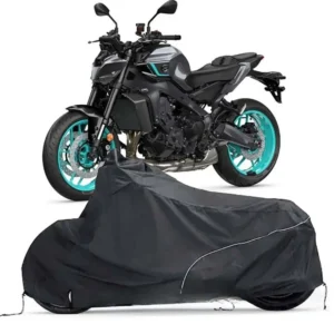 Защитный чехол для мотоцикла 205х130х70см, Размер L, Черный / Водонепроницаемый чехол-тент для мотоцикла