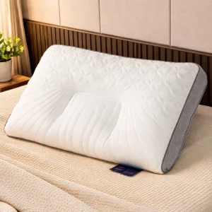 Подушка для сна с эффектом памяти 74×48×12см, Optimal Sleep / Ортопедическая подушка для сна с эффектом памяти