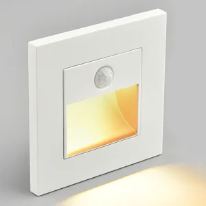 Светильник с датчиком движения, от сети, HA-109 / LED светильник / Встраиваемый светильник для лестницы