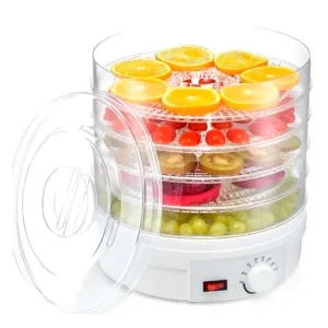 Сушилка для фруктов и овощей, от сети, ZP-029, Белый / Сушилка для мяса / Дегидратор для мяса