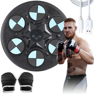 Тренажер для бокса на стену с RGB подсветкой, USB, LY-737 / Настенная боксерская мишень / Мишень для бокса