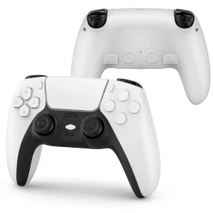 Беспроводной джойстик игровой для ПК и PS4, с USB, DATA FROG PS-P02 / Игровой геймпад беспроводной / Контроллер-джойстик