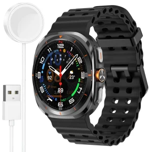 Мужские смарт часы 1.43", AMOLED, TF7 Ultra / Спортивные часы наручные / Смарт-часы електронные