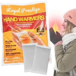 Химическая грелка для рук до 10 часов (2 шт) +52°, Hand Warmer / Самонагревающиеся грелки для рук / Одноразовая термогрелка для рук