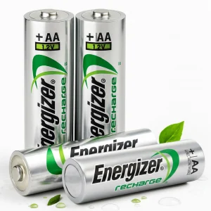 4 шт. Аккумулятор АА/HR06, 2000mAh/1.2v, Energizer Recharge Power Plus / Пальчиковый аккумулятор / Перезаряжаемая батарейка аккумуляторная