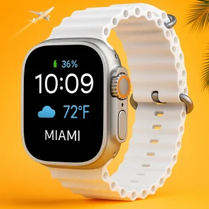 Сенсорные смарт-часы 1.99" + магнитная зарядка, HiWatchPro Smart Watch T800 ultra / Смарт часы наручные / Умные смартчасы на руку