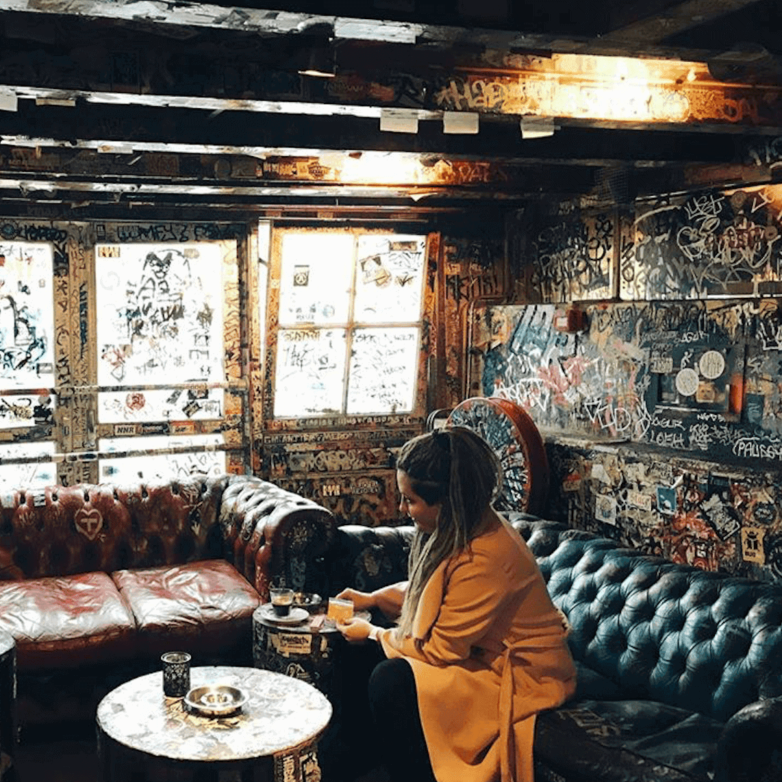 Café Hill Street Blues was a regular hang-out for tourists and locals alike.