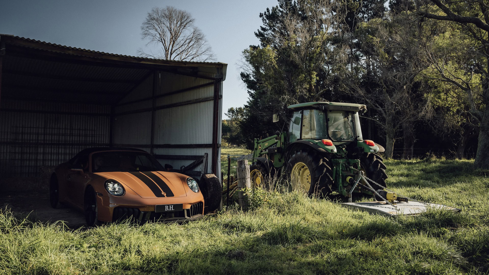 The Story Of ‘Eastern Brown’: Designing The B.H. 911 Carrera GTS Cabriolet