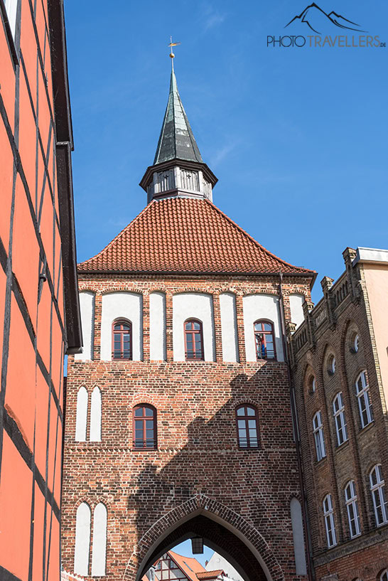 Das bekannte Kütertor in Stralsund
