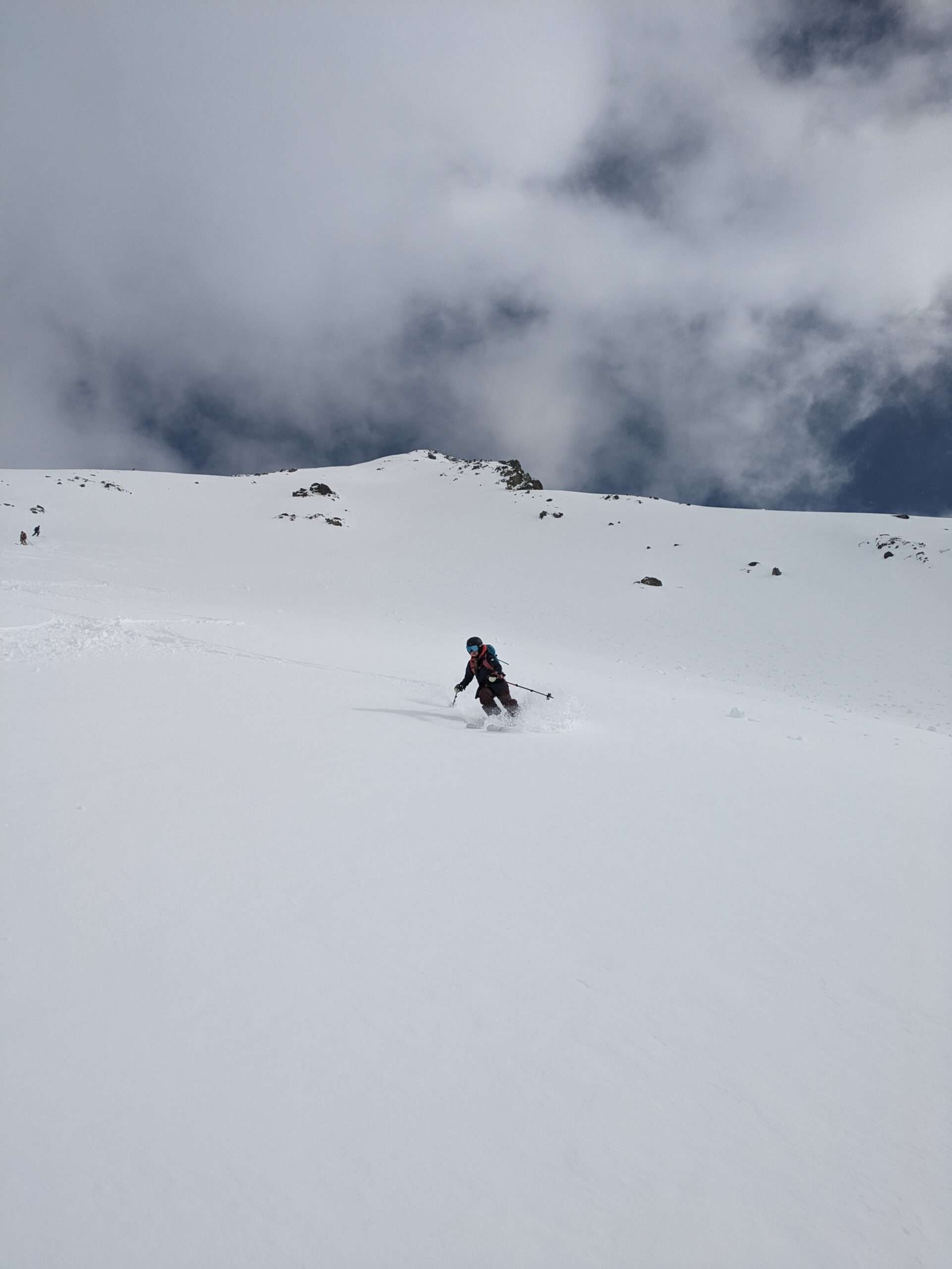 Freeride Abfahrt in Andermatt