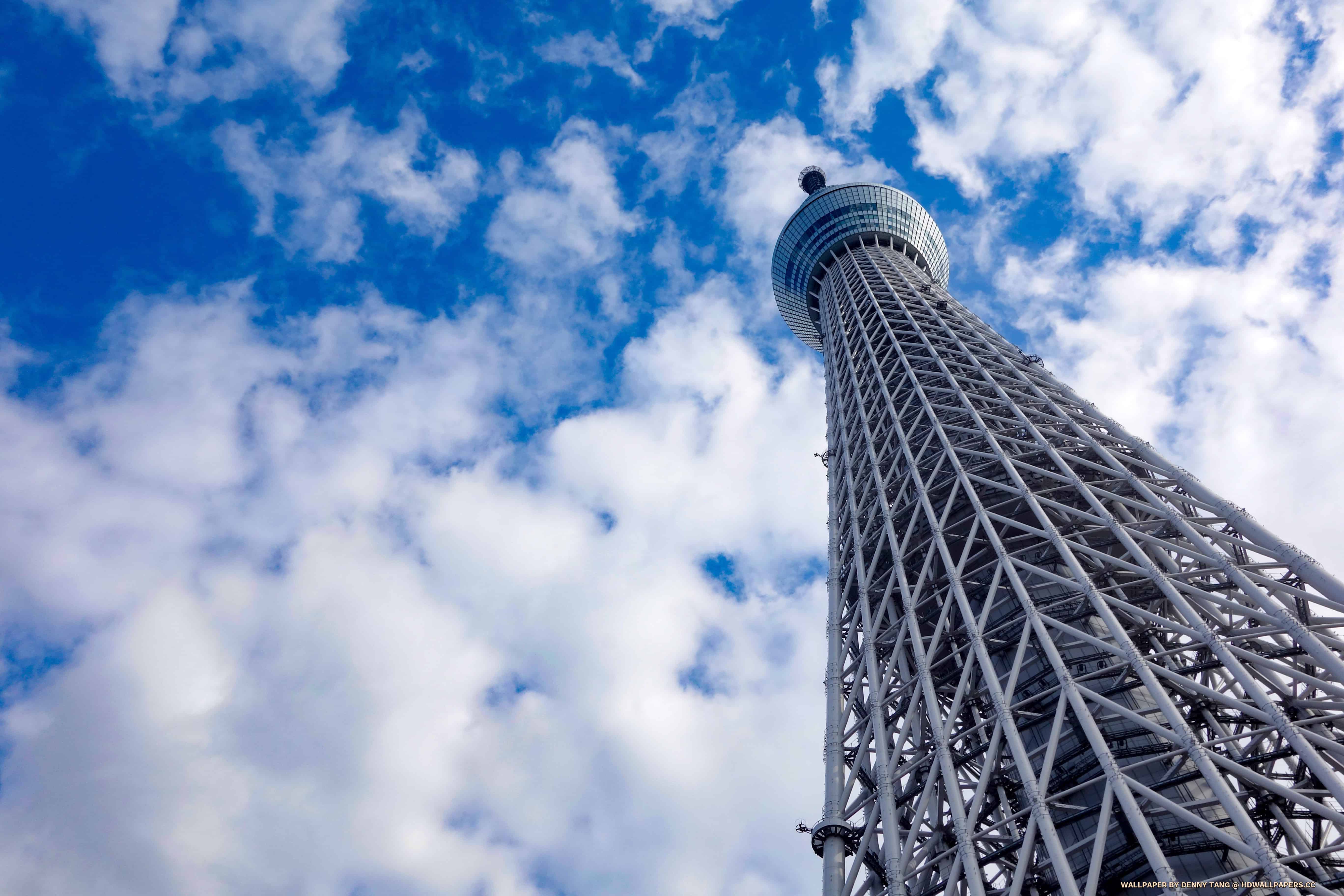 Tokyo SkyTree from Below