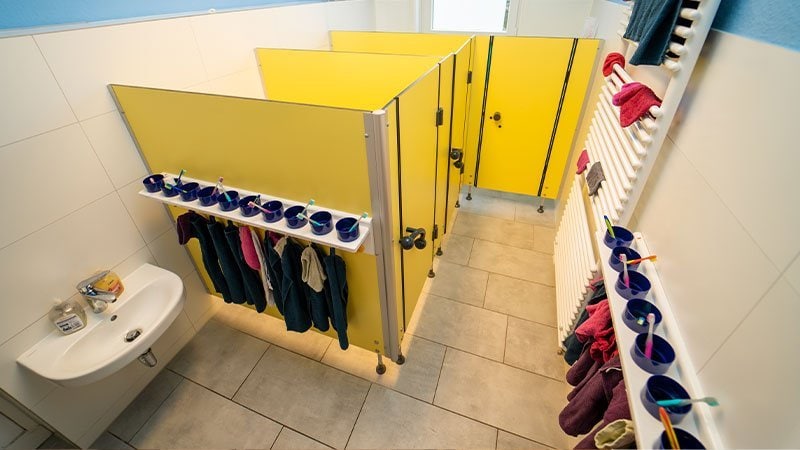 Dieses Bild zeigt das Badezimmer