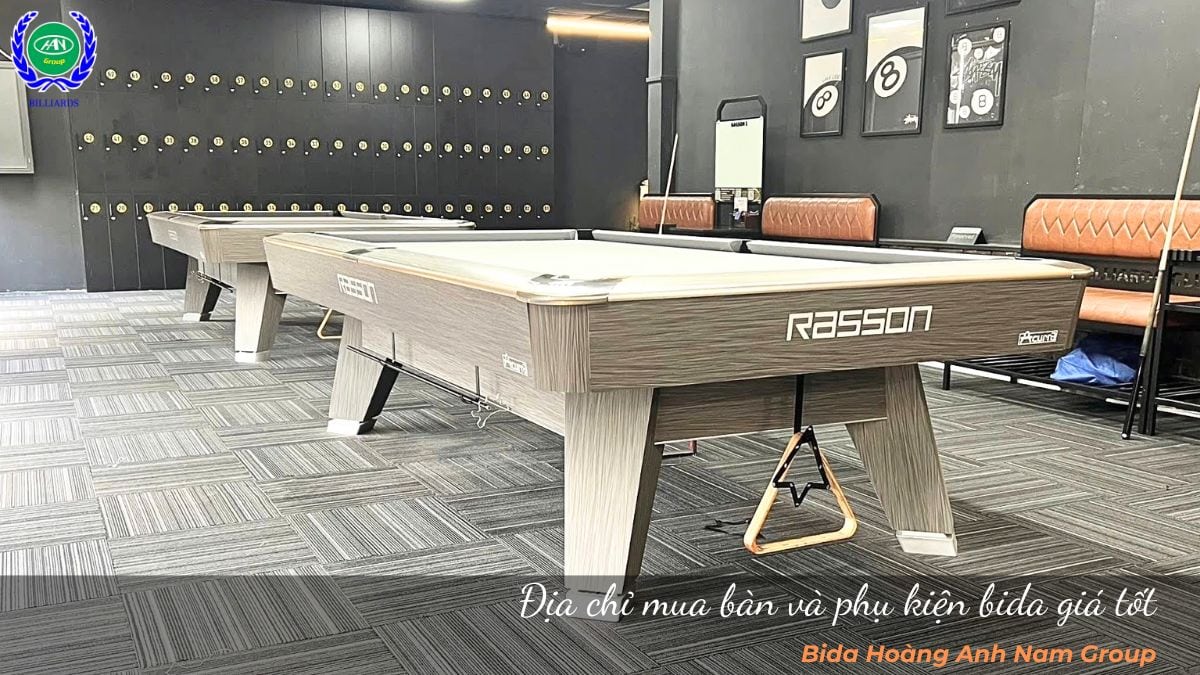 Địa chỉ mua bàn và phụ kiện bida giá tốt