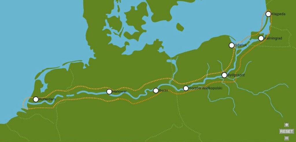 mapa drogi mdwe70