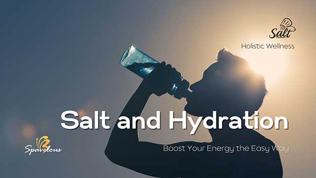 MINERAL SALT AND HYDRATION: BOOST YOUR ENERGY THE EASY WAY 4 complementary hydration strategies