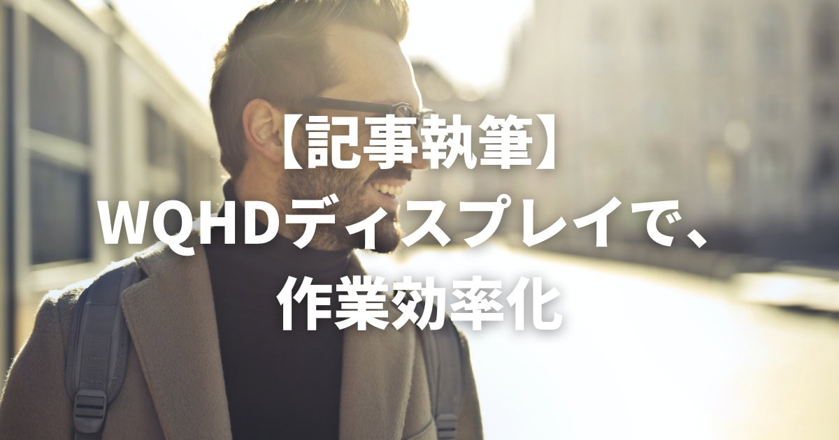てんむすび税理士事務所｜英語対応・輸出・輸入に強い税理士｜大阪市都島区 | 【寄稿】経営者も知っておきたい！WQHDディスプレイで、会計事務所・税理士事務所の作業効率化