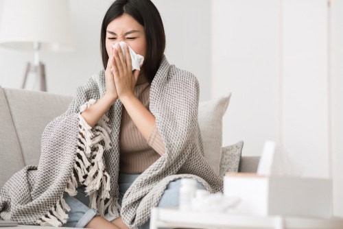 Carpet allergies triggered by smell