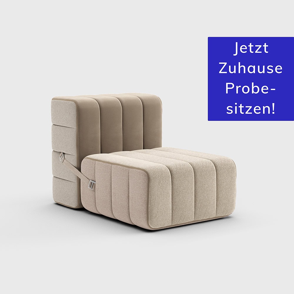 Muster Set ausleihen: 2 x Curt Modul & 1 x Stoffmuster