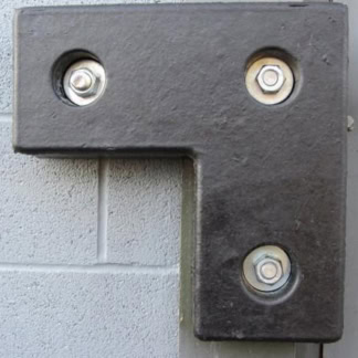 MGF-0014 - L shaped Dock Bumper in TPX