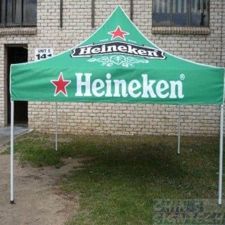 trade show tent for Heineken