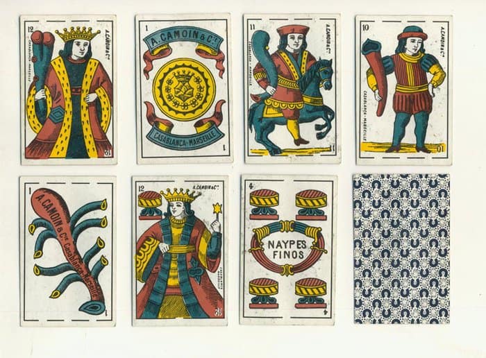 Традиційна колода. Іспанія, 1590 рік Традиційна колода. Іспанія, 1590 рік