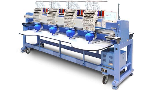 Happy Japan HCR3-X1504 4-Head Stretched Field Embroidery Machine