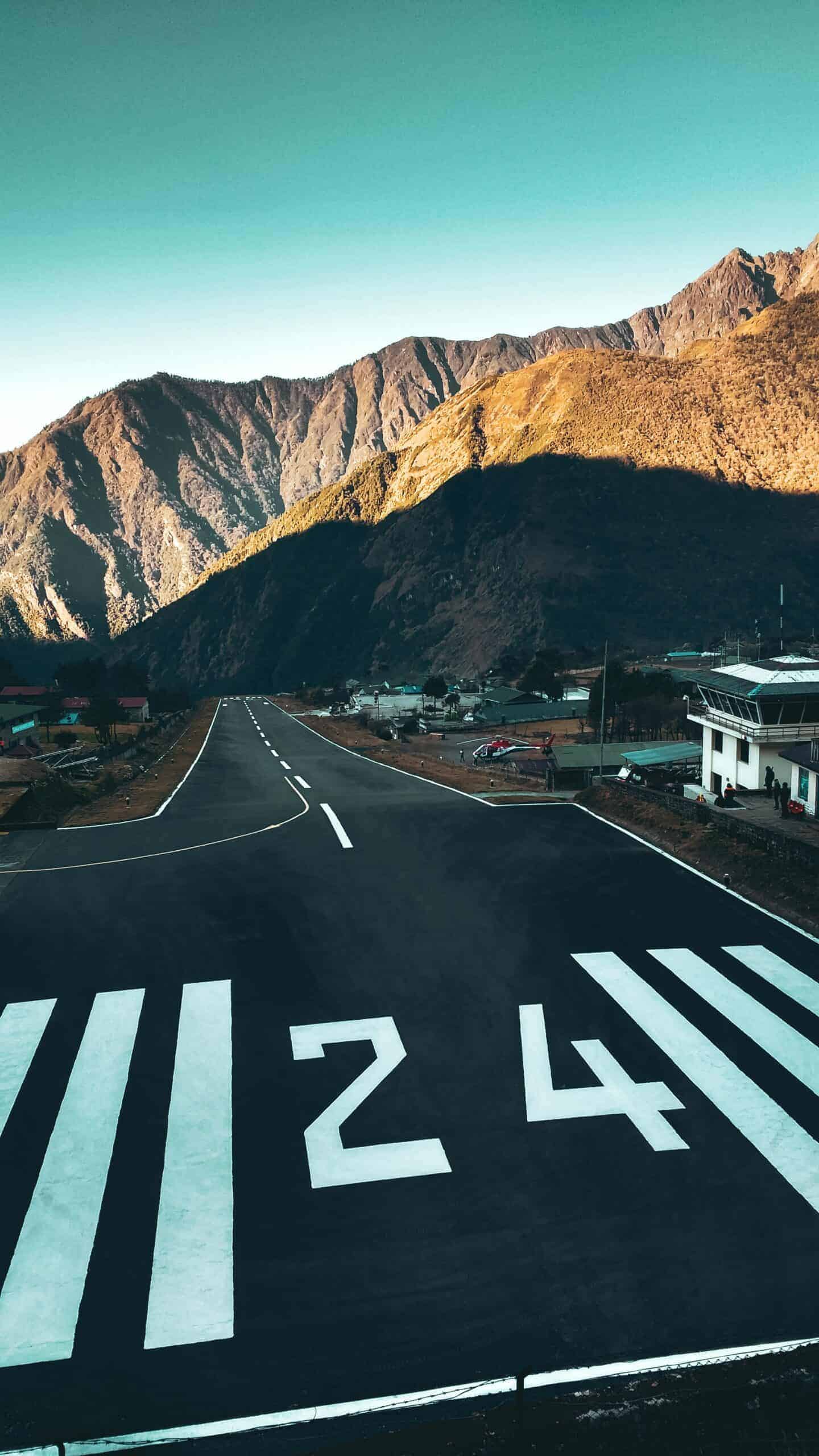 Airport from Lukla