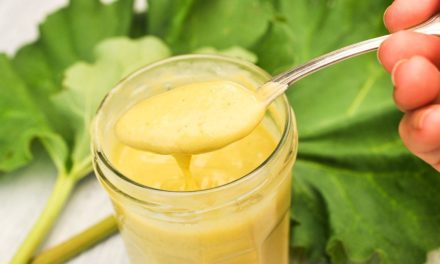 Rhubarbe Curd