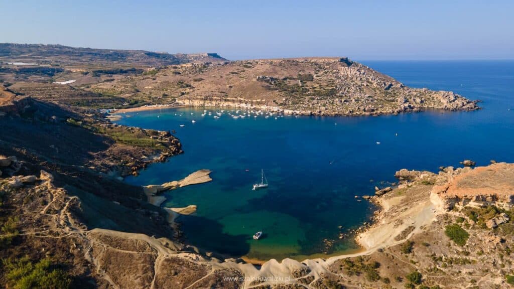 najpiękniejsze plaże na malcie