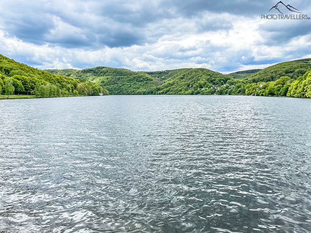 Blick über den Stausee Obermaubach