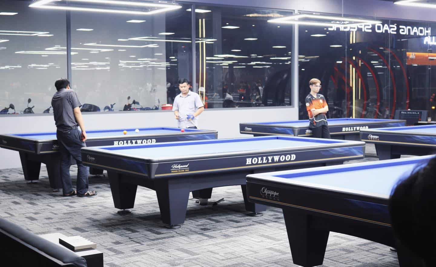 BÀN BIDA 3C HOLLYWOOD OLYMPIQUE 17 tiện ích và mức giá hấp dẫn