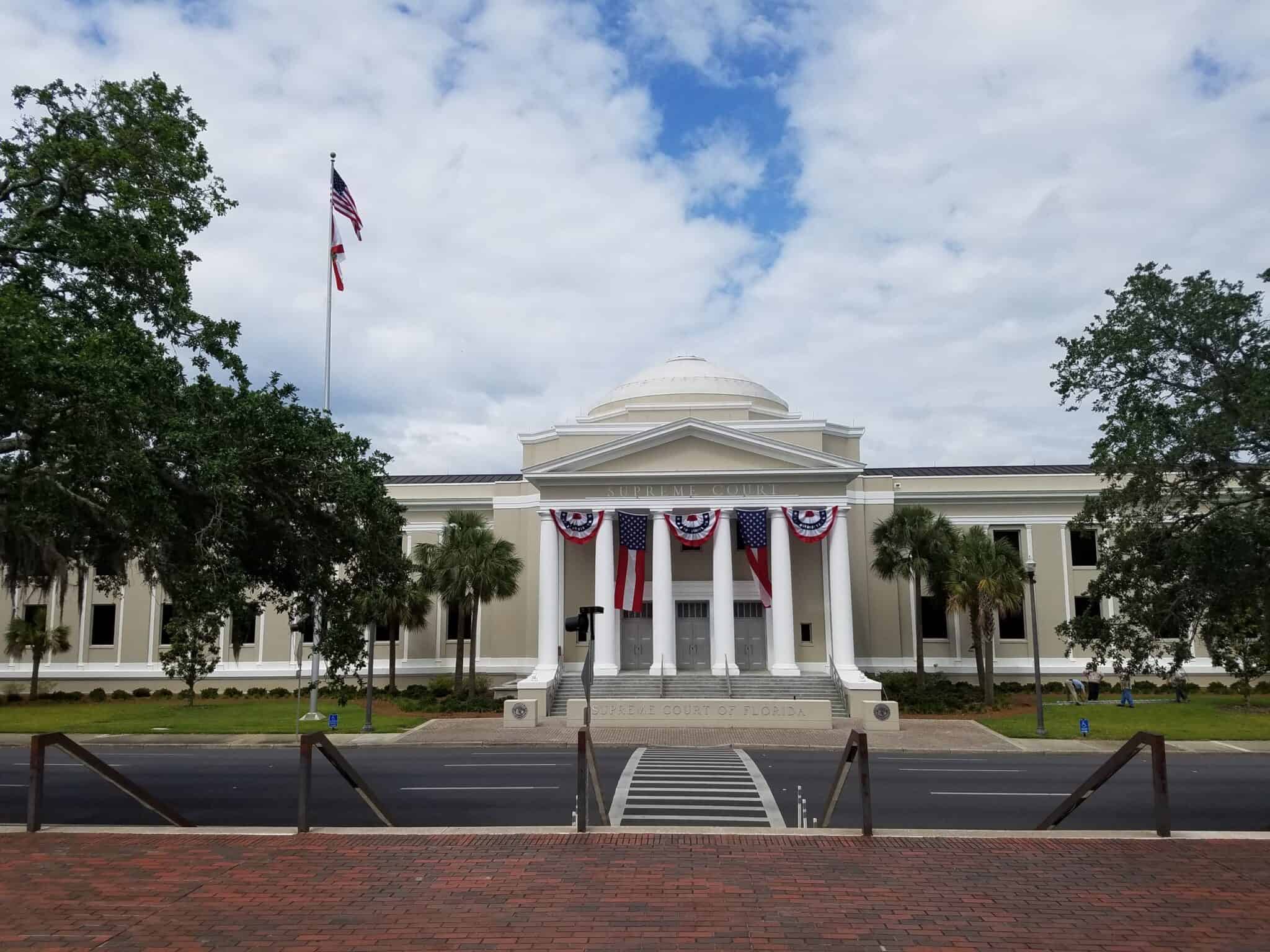 The Florida Supreme Court Building, Tallahassee, 2019.